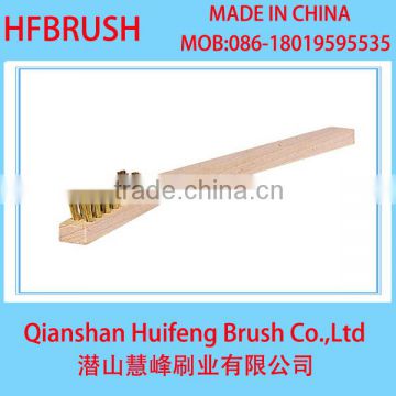 Brass wire brush for cleaning