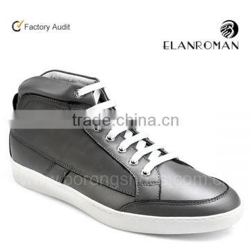 2015 new style leather sneaker with OEM for popular