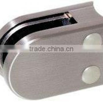 Glass clamp for balustrade/handrail clips
