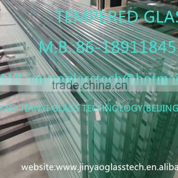 2015 BEIJING CHINA factory price new style tempered high quality building factory price colored tempered glass