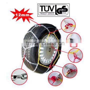 12mm Snow Chains Protective Tyre Chains KN10 - 140