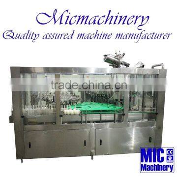 MIC-32-32-6 Micmachinery top quality monoblock water bottle filling machine beer bottle packing machine 8000-10000bph with CE