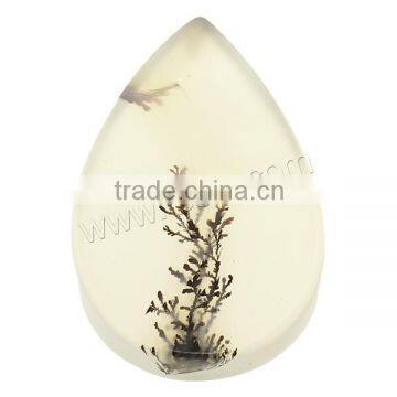 6mm cheap natural teardrop gemstone cabochons