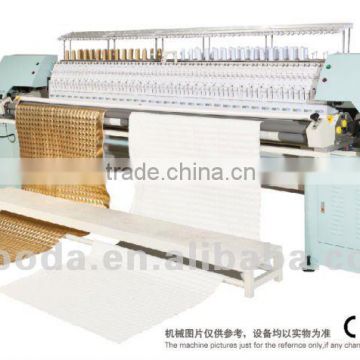 Muti-head computerized textile quilting embroidery machine (roller system )