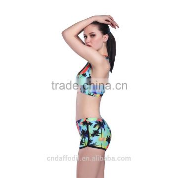 Customized LOGO Magnificently Slim Comfortable Big ladies Busted Swimwear