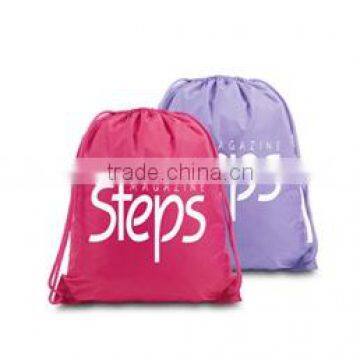 Nylon Drawstring Backpack