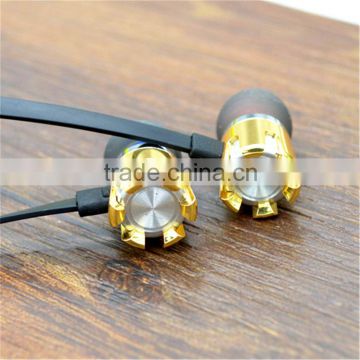 new product metal earphone stereo bluetooth headphones wholesale earbuds for Iphone/mp3 player new products for teenagers