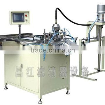 Filter End Cap PVC Gluing Pleater Machine Multifunction 60 - 100mm