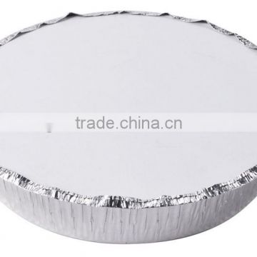 Lubricated aluminum foil for food container