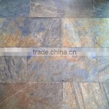 natural split surface rusty slate stone veneer flooring