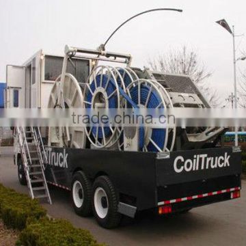 Coiled Tubing Unit for well drilling