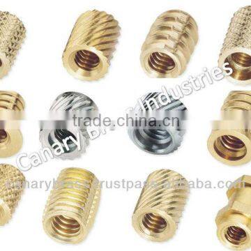 brass insert , insert for pipe fittings , brass fitting