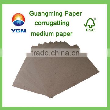 recycled fluting paper/industrial corrugated medium paper reels