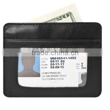 Leather Cash and Card Sleeve