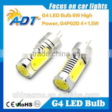 China made new products 6W G4 LED Light COB Spotlight lamp bulb auto parts led lights