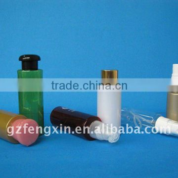 30ml 40ml 50ml 60ml PET plastic cosmetic bottle/ small plastic bottle manufacturer