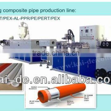 PEX-AL-PEX butt welding composite pipe machine