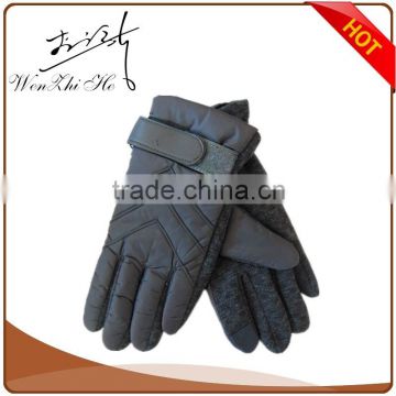 Handsome Cold Proof Gloves Mens' Driving With Thread Gluing