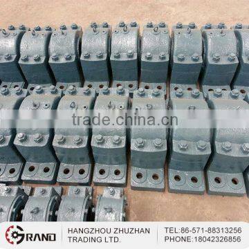 Quality assured carbon steel die casting housing bearing seat