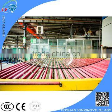 Hot sale Curved tempered laminated glass roof