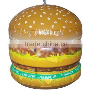 factory pvc inflatable hamburger ,inflatable advertising products