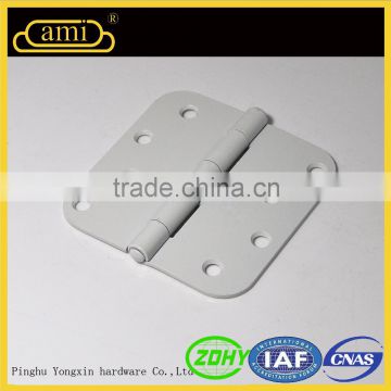 new product white plated type of door hinge for wooden box