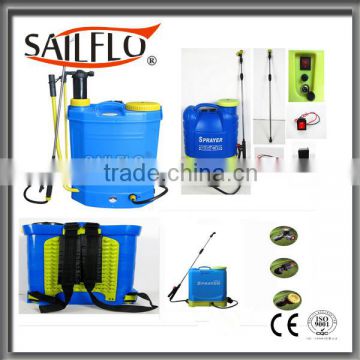 Sailflo 12V 3.8L/min 70psi 16 liters battery operated agriculture sprayer