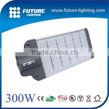 300w Stretching Aluminium led street light Super Bright AC90V-305V
