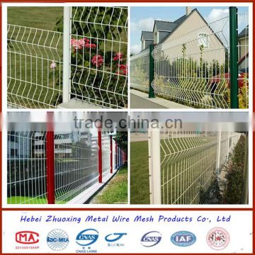 Alibaba quality assured cheap metal pvc or powder coated 3D welded mesh fence