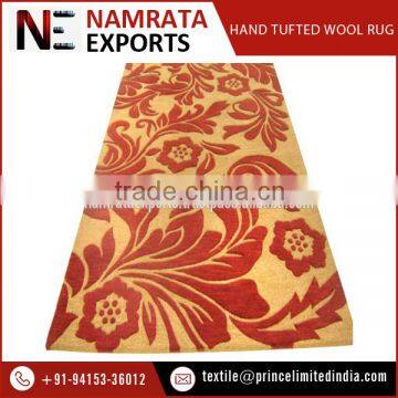 Finely Crafted Best Selling Carpet with Floral Print by Leading Supplier