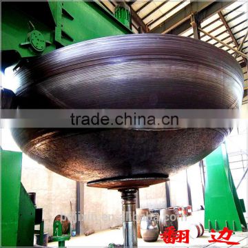 Ultra heavy metal dished heads/hot mould press carbon steel dish head