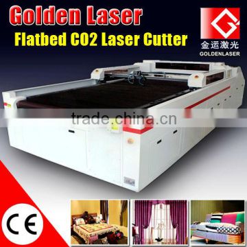CNC Laser Cutting Home Textile with Conveyor Table