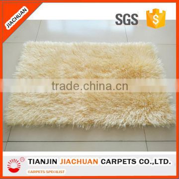 silk floor long pile microfiber chenille mat