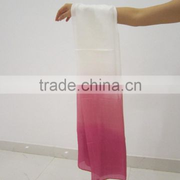Various color scarves 100% yarn-dyed silk from Vietnam