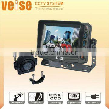 High quality - 5" Night Vision System for Cars with CCD camera