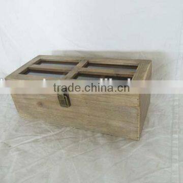 Cheap Wooden Box with Glass Top for Sale