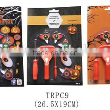 New design Halloween decoration Pumpkin carving 3 tools set
