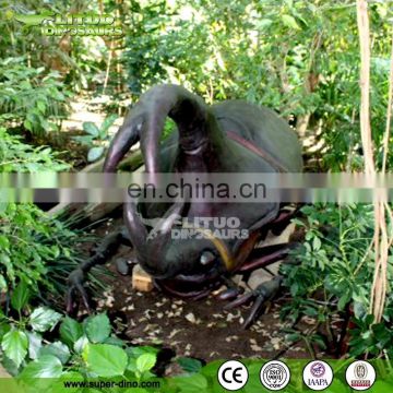Drop Shipping Artificial Insect Animatronic Uang Replica for Theme Park
