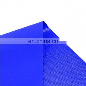 1000d Waterproof Roll Anti Static Anti-uv Blue Fabric Fire Proof Coated 0.55mm Pvc Tarpaulin