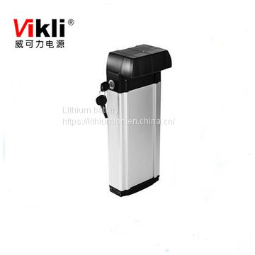 36v 10ah rechargeable graphene lifepo4 battery lithium silver fish battery for electric e-bike