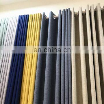 100% Sunproof coated Rod Pocket blackout curtain for bed room