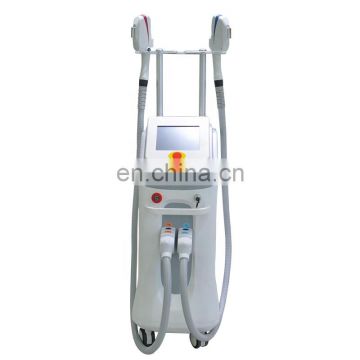 2019 vertical type 2500w power double dpl opt shr ipl hair removal device for salon use with effective