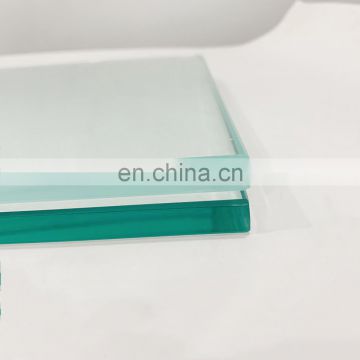 Flat Polish Eased Edge High Strength Low Iron Tempered Glass