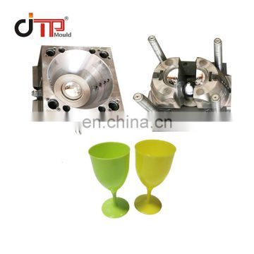 Taizhou Jtp professional supplier Newest design good quality PP PS plastic wine goblet cup injection mould making
