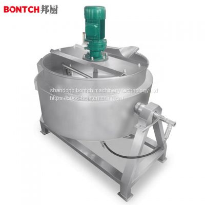 Newly design cooker pot processing machinery with stir for sauce