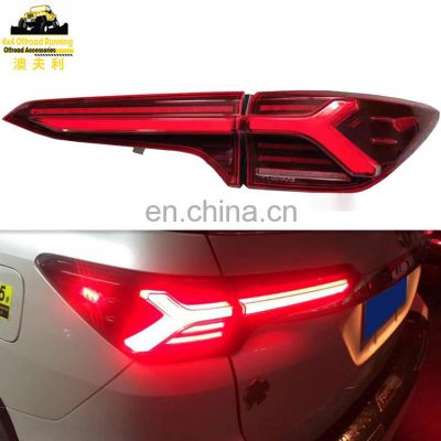 New arrival lambo style taillights for fortuner 2015 2020 2021  rear LED  tail  light stoplamp