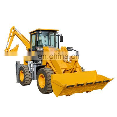 Ready to ship 1m3  backoe loader 2000kg for sale chinese compact backhoe loader front loader and backhoe price in india