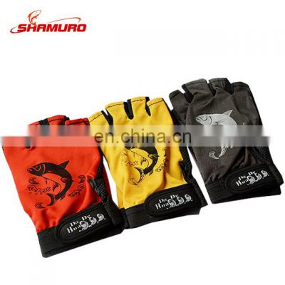 Hot Sell Non-slip Cycling Fishing Outdoor Sports Half-fingers Fingerless Fly Fishing handguard