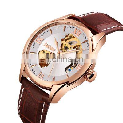 Fashion Skmei 9223 Luxury Men Wristwatches Automatic Watch Stainless Steel