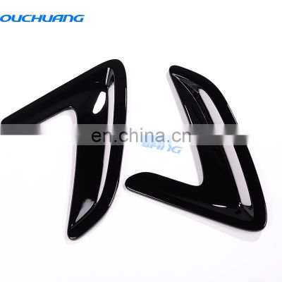 For BMW 3 Series GT Gran Turismo F34 Air Vent Cover Hood Intake Bezel Fender ABS Chrome 3D Sticker New Arrivals